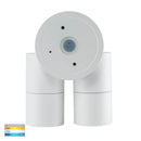 Havit Lighting Tivah Aluminium White TRI Colour Double Adjustable Spot Lights with Sensor (HV1335T-PIR | HV1336T-PIR)