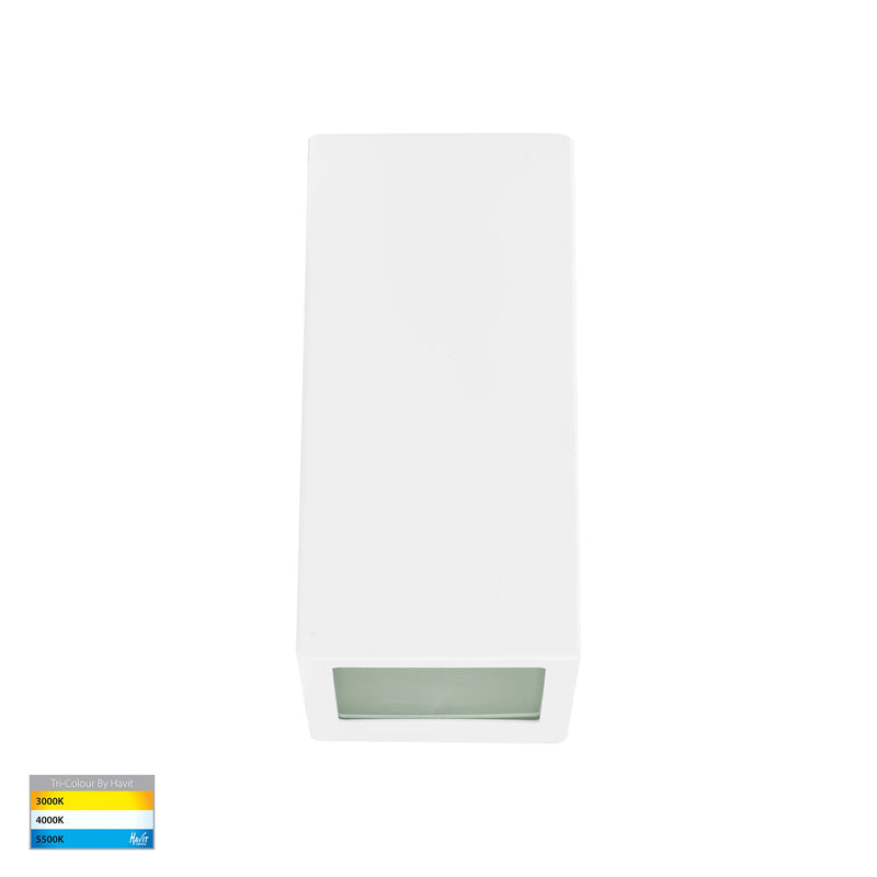 Havit Lighting Taper White TRI Colour LED Wedge Wall Light (HV3602T-WHT- HV3605T-WHT)