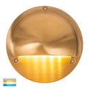 Havit Lighting Pinta Solid Brass Step Lights with Eyelid (HV2903T-BR - HV2904T-BR)