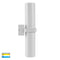 Havit Lighting Luz White TRI Colour Double Up & Down Wall Pillar Lights (HV10392T)