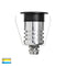 Havit Lighting Brillo Black Aluminium LED Wall or Inground Light (HV2894T-BLK-12V)