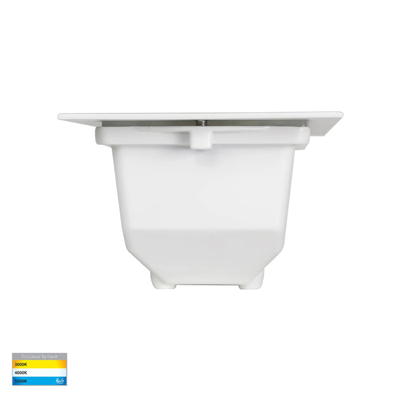 Havit Lighting Bata White LED Brick Light with Grill (HV3004T-WHT)