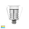 Havit Lighting Brillo White Aluminium LED Wall or Inground Light (HV2894T-WHT-12V)