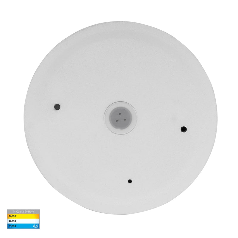 Havit Lighting Veko White Step Lights with Eyelid (HV2929T-WHT-12V | HV2929T-WHT-240V)