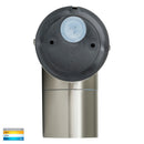 Havit Lighting Fortis Stainless Steel TRI Colour Fixed Down LED Wall Pillar Light (HV1172T)