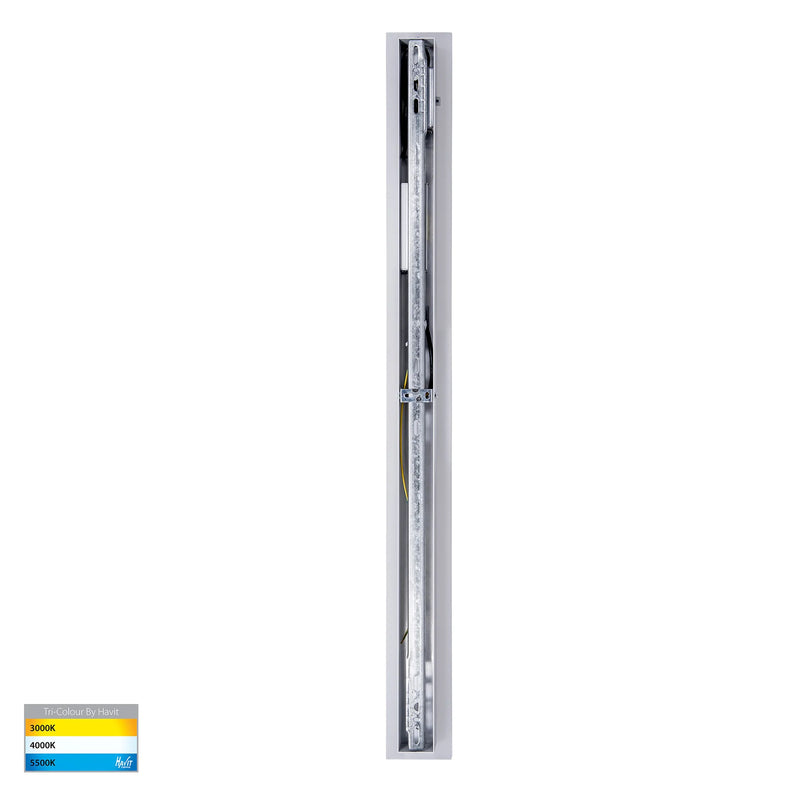 Havit Lighting Barline Aluminium White 1000mm Wall Light (HV3584T-WHT)