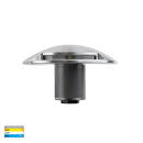 Havit Lighting Dome Silver Aluminium LED Two Way Deck Lights (HV2872T-SLV-12V)
