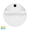 Havit Lighting Fino White Round LED Outdoor Step Light (HV3269T-WHT-12V-RND)