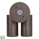 Havit Lighting Tivah Antique Brass TRI Colour Double Adjustable Wall Pillar Lights (HV1395T-HV1397T)