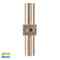 Havit Lighting Luz Solid Brass TRI Colour Single Up & Down Wall Pillar Lights (HV10591T)