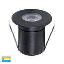 Havit Lighting Elite Black Aluminium LED Deck or Inground lights (HV2882T-BLK-12V)