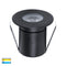 Havit Lighting Elite Black Aluminium LED Deck or Inground lights (HV2882T-BLK-12V)