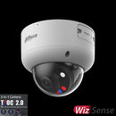 Dahua 8MP TIOC 2.0 Active Deterence Dome Motorised Camera (DH-IPC-HDBW3849R1-ZAS-PV)