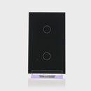 Havit Lighting  Wifi 2 Gang Black Wall Switch (HV9210-2)