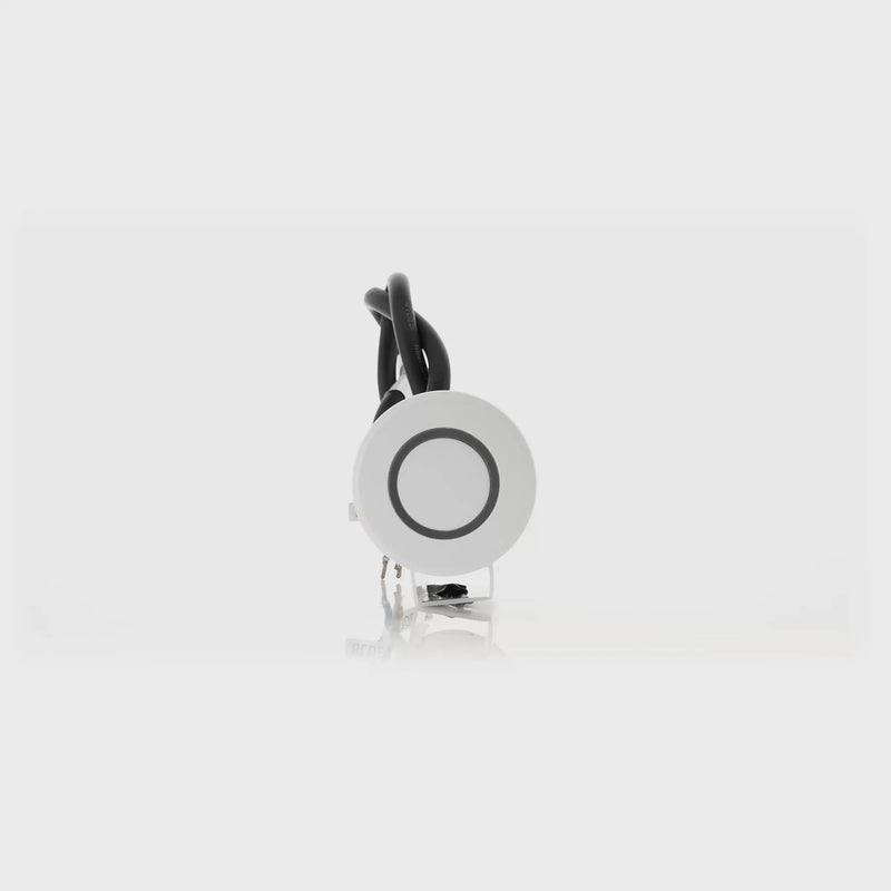 Havit Lighting Brillo White Aluminium LED Wall or Inground Light (HV2894T-WHT-12V)