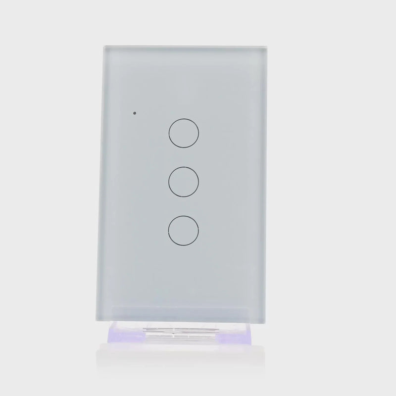Havit Lighting Wifi Three Gang White Wall Switch (HV9110-3)