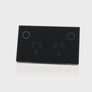 Havit Lighting Wifi Black Double Powerpoint (HV9214)