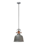 CLA ALTA: Industrial Bell Shape With Copper Highlights Pendant Lights
