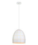 CLA ARMIS: Retro Tiled Ellipse Shape Pendant Lights