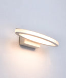 CLA ATHENS: City Series LED Interior Matte White Oval 1 Way Wall Light
