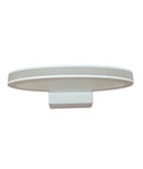 CLA ATHENS: City Series LED Interior Matte White Oval 1 Way Wall Light