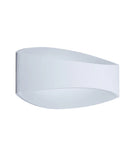 CLA CANNES: City Series LED Interior Matte White Curved Up/Down Wall Light