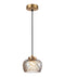 CLA CARAMELLE: Interior LED Tri-CCT Glass with Segments Ellipse Pendant Lights