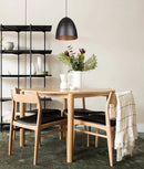 CLA CELESTE: Bohemian Rustic Ellipse Shape Pendant Light