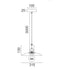 CLA CHAPEAU: Interior Glass Coolie Large Pendant Lights