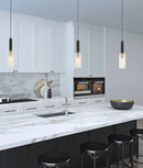 CLA CLEO: Interior Oblong Cut Glass Pendant Light