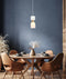 CLA CLESSIDRA: Interior Mirror Finish Smokey Black / Opal Glass Ellipse Pendant Lights