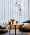 CLA CONTOUR: Interior Black Wire Pear Shape Pendant Light