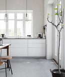 CLA CONTOUR: Interior Black Wire Rectangular Shape Pendant Light