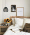 CLA COUP: Bohemian Interior Rattan Matte Black Ellipse Pendant Light