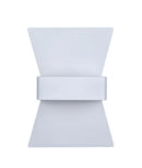 CLA DAVOS: City Series LED Interior Matte White Bow Wall Light