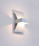 CLA DAVOS: City Series LED Interior Matte White Bow Wall Light