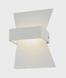 CLA DAVOS: City Series LED Interior Matte White Bow Wall Light