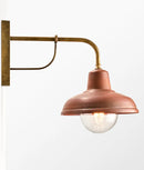 CLA DEKSEL: Aged Copper Interior Wall Light IP23