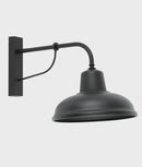 CLA DEKSEL: Industrial Matte Black Interior Wall Light