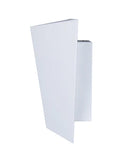 CLA DELHI: City Series LED Interior Sand White Angled Up/Down Wall Light