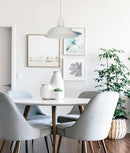 CLA DIVO: Industrial Scandinavian Retro Dome Pendant Lights