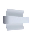 CLA DUBAI: City Series LED Interior Matte White Curved Wall Light