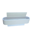 CLA DUBAI: City Series LED Interior Matte White Curved Wall Light