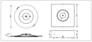 Tradelike UFOFire D63 High Power Emergency Downlight (LWUFE2111)