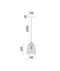 CLA ESCAMA: Interior Iron Cage Ellipse Pendant Lights