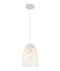 CLA ESCAMA: Interior Iron Cage Ellipse Pendant Lights