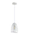CLA ESCAMA: Interior Iron Cage Ellipse Pendant Lights