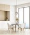 CLA ESPIRAL: Interior Wine Glass Shade Wavy Finish Round Pendant Lights