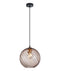 CLA ESPIRAL: Interior Wine Glass Shade Wavy Finish Round Pendant Lights