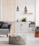 CLA FARO: Wood Convex Cone Pendant Lights